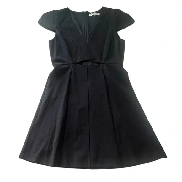 Halston Heritage Little Black Dress with Cutout - 2 - Picture 3 of 10